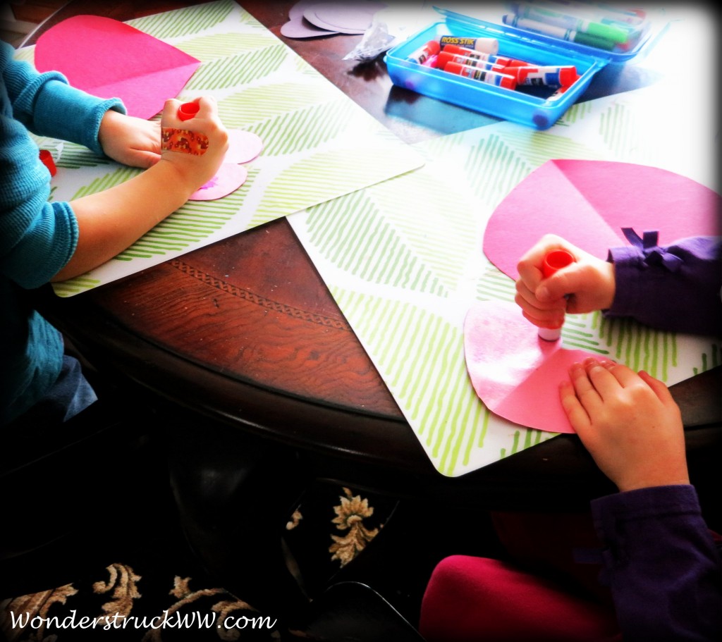 Crafting With Kids (Valenine's Day)