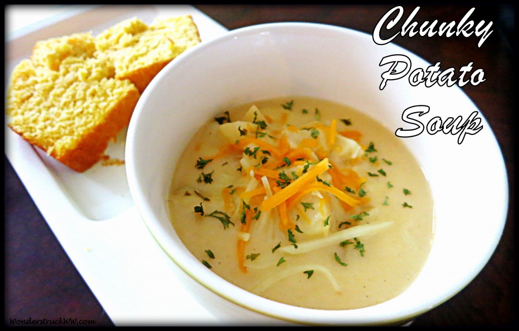 Chunky Cheesy Potato Soup