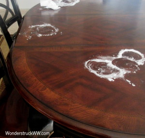 Rub The Mixture Into The Wood Until The Stain Disappears